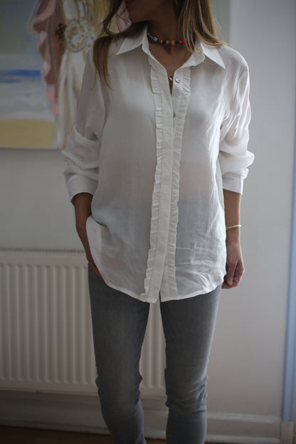 BLUSA ISABELINA BLANCA.
