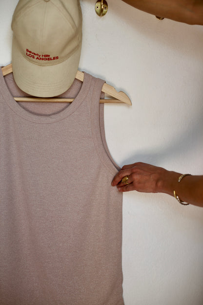 POLERA SARA BRILLOS ROSA-BEIGE