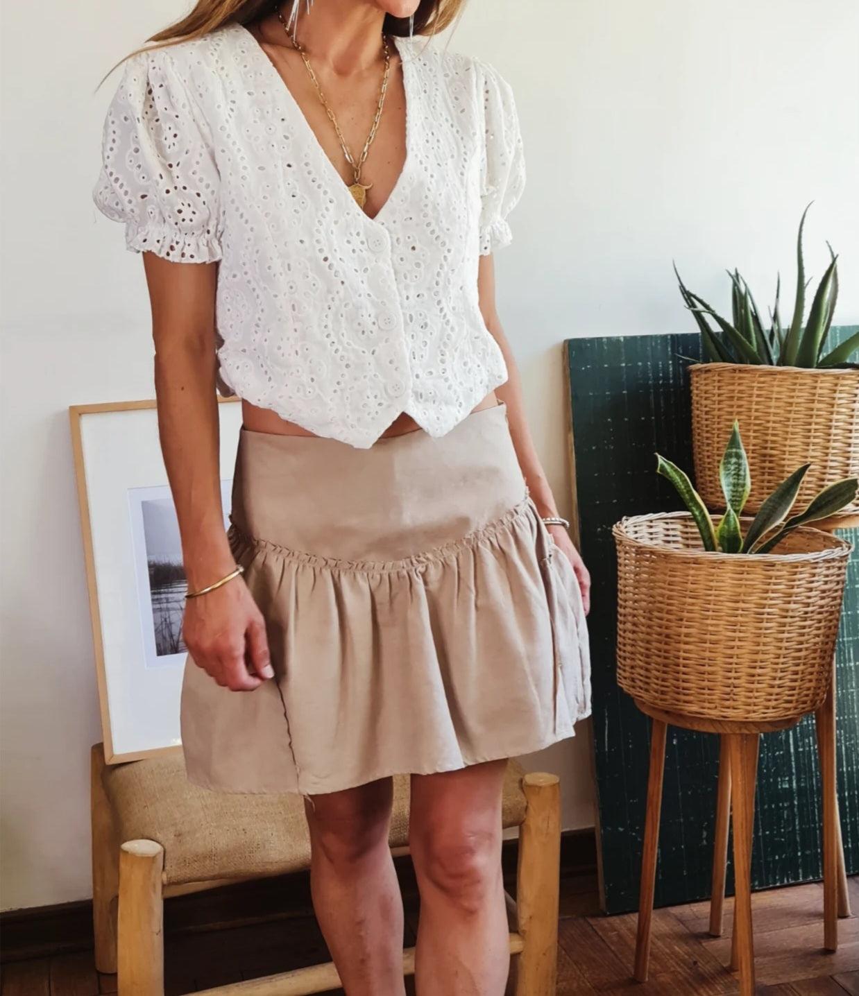 MINI FEFA BEIGE. - Quemepongo
