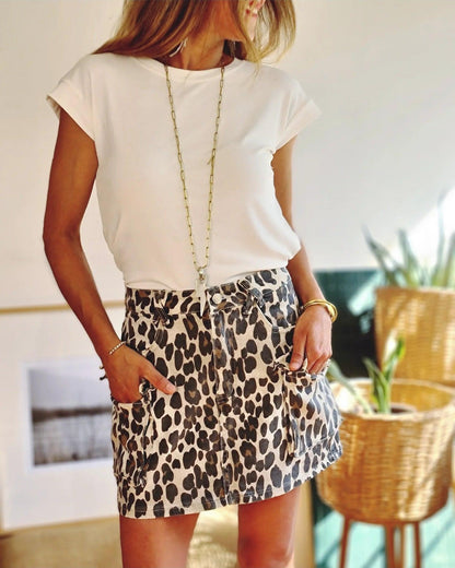 MINI JEANS PRINT CARGO -20% DE DCTO. - Quemepongo