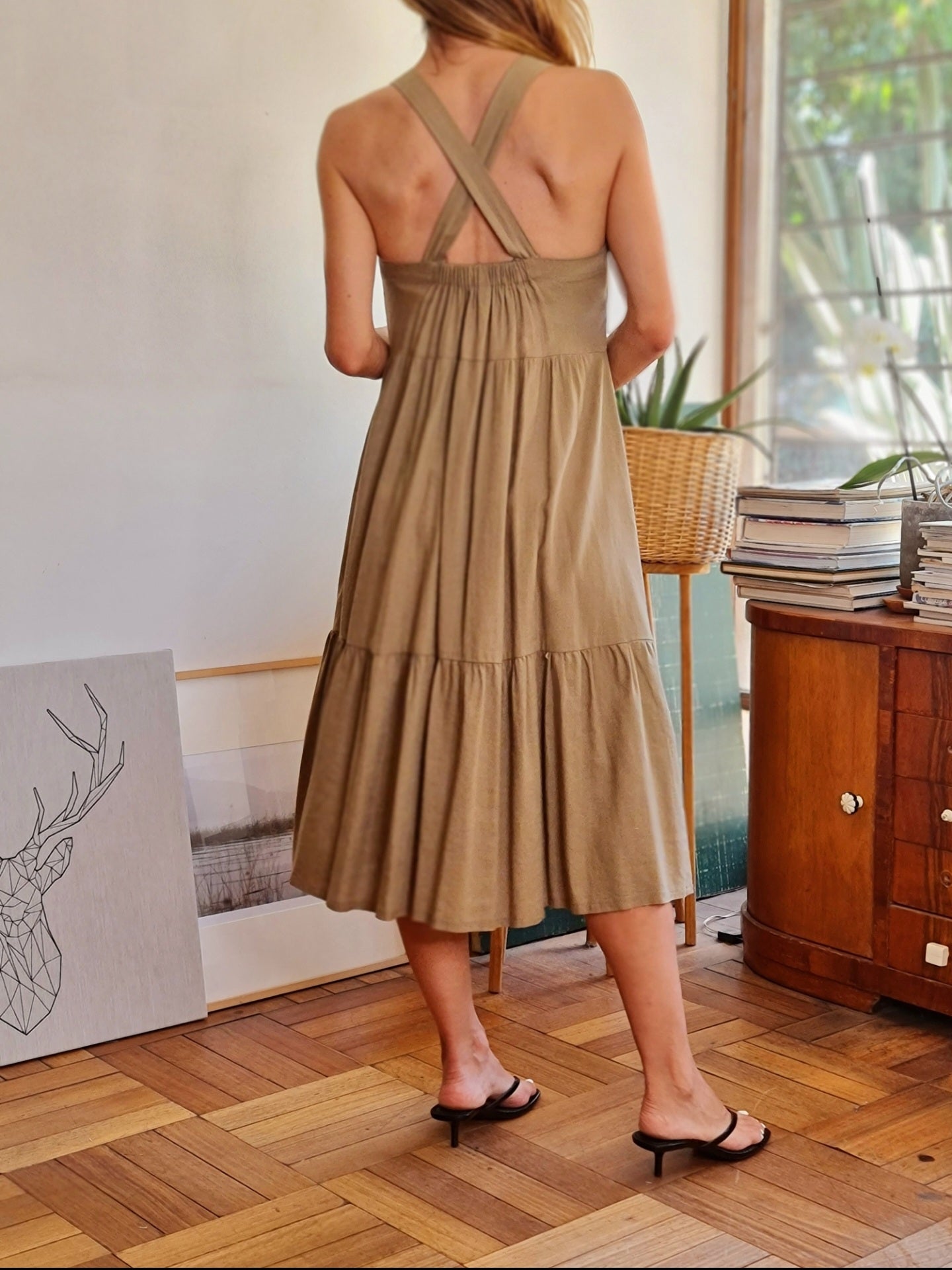 VESTIDO GABRIELA 2 COLORES -50% DE DCTO.