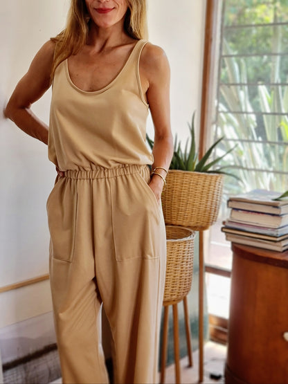 ENTERITO MOIRA BEIGE -50% DE DCTO.