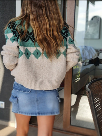 CHALECO AMANDA VERDE.