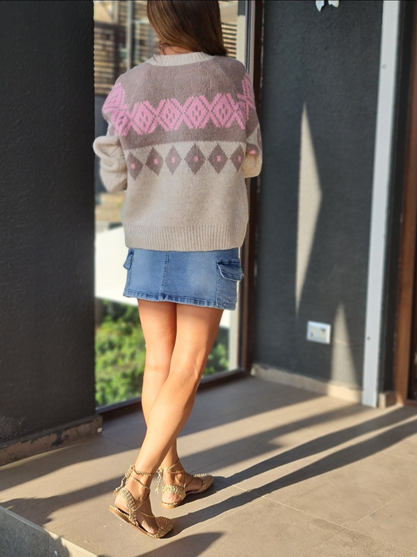 CHALECO AMANDA BEIGE.