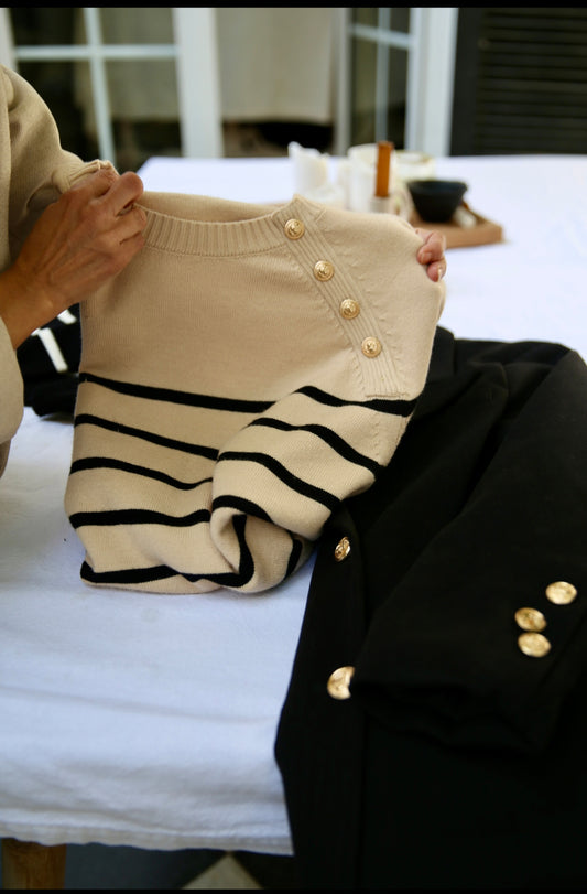 SWEATER FRANCES BEIGE -20% Dcto.