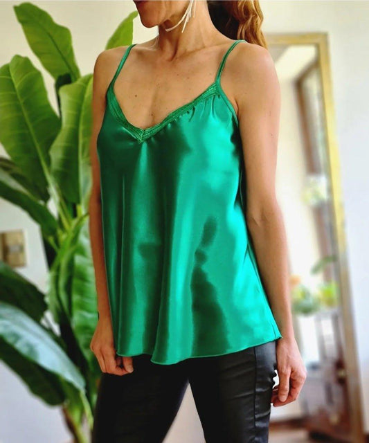 BLUSA RITA VERDE -70% DE DCTO. - Quemepongo