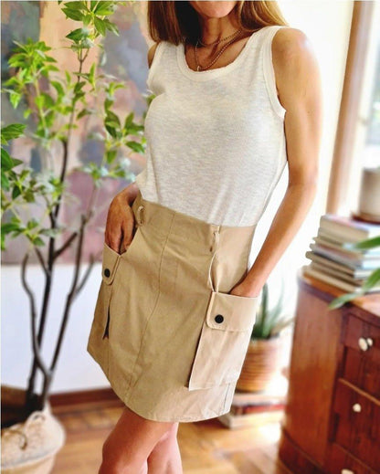 Mini Cargo Beige - Queme Pongo Tienda