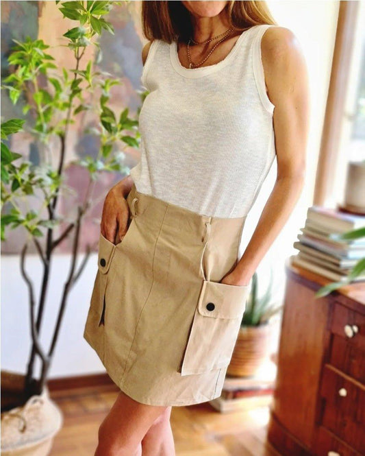 Mini Cargo Beige - Queme Pongo Tienda