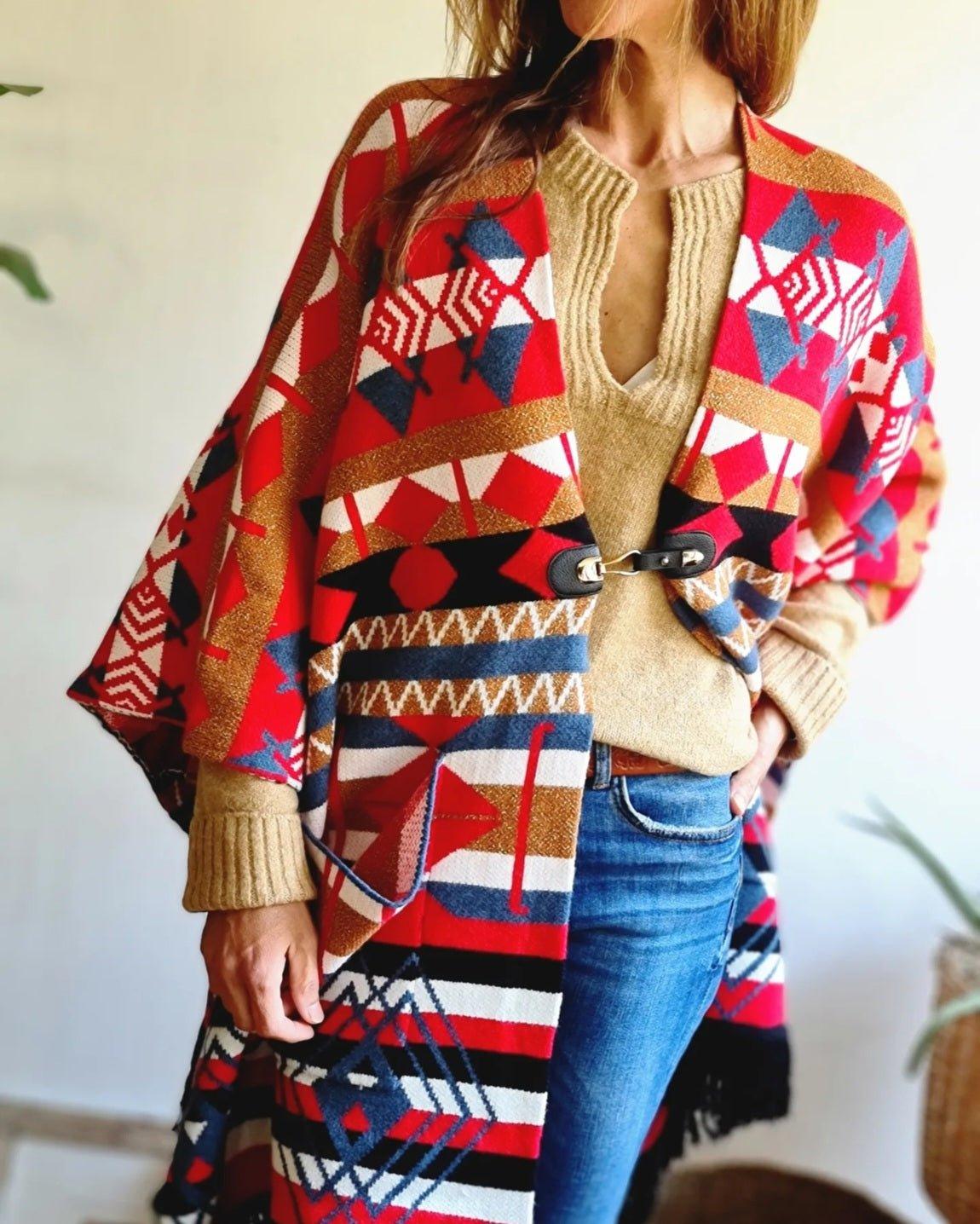 Poncho Clementina II 15% de Dto - Queme Pongo Tienda