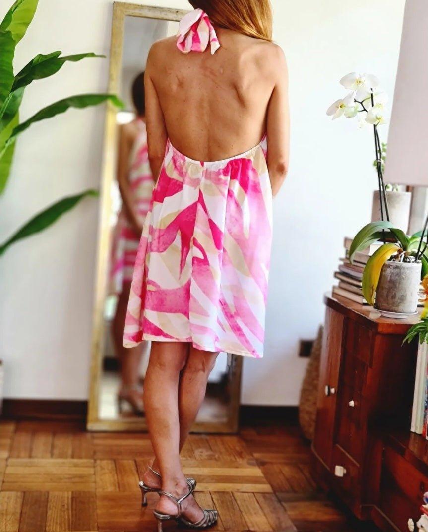Vestido Asunción Rosado 30% de Dto - Queme Pongo Tienda