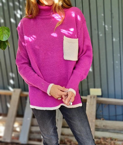 Sweater Castaña Purpura 45% de Dto - Queme Pongo Tienda